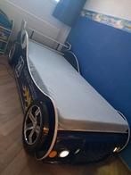 Stoer autobed met lampen, Kinderen en Baby's, Kinderkamer | Bedden, Ophalen, 180 cm of meer, 85 tot 100 cm, Matras