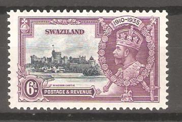 Swaziland PF+PL SG 24 Achter verkleuring Omnibus 1935 beschikbaar voor biedingen