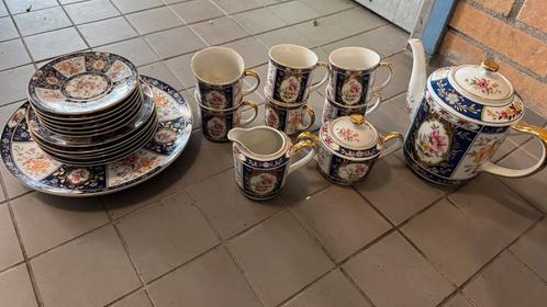 Prachtig Imari Japan theeservies – 23-delig, Antiek en Kunst, Antiek | Servies compleet, Ophalen