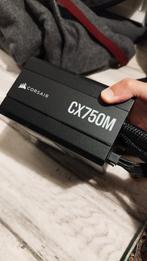 Corsair CX750M PSU. warranty until 01-2028, Computers en Software, Interne voedingen, Ophalen, Zo goed als nieuw