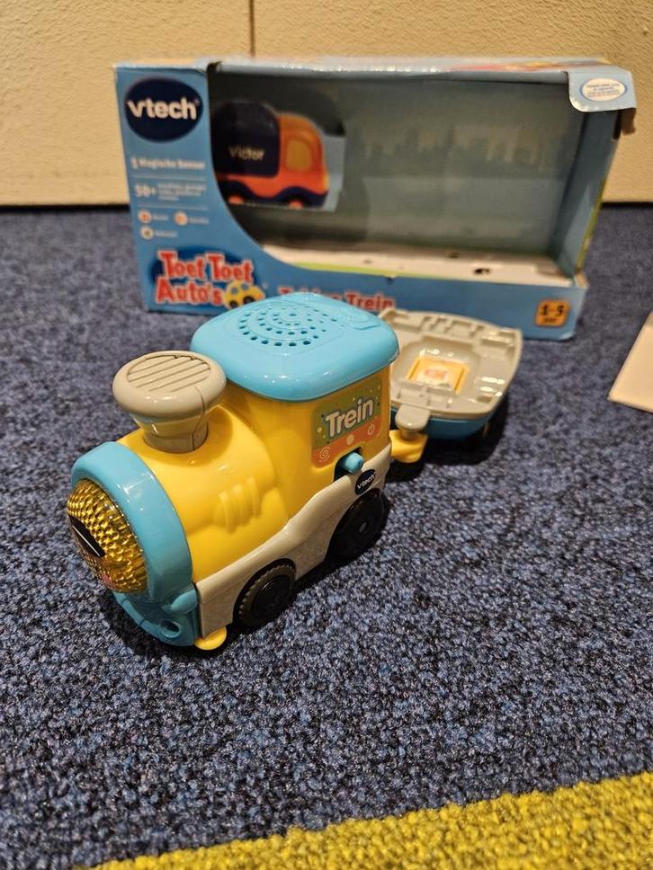 Toet Toet Tobias Trein - Incl. Verpakking, Kinderen en Baby's, Speelgoed | Vtech, Zo goed als nieuw, 2 tot 4 jaar, Ophalen