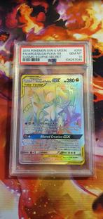 Arceus & dialga & palkia GX tag team psa10 mint, Ophalen of Verzenden, Nieuw, Losse kaart