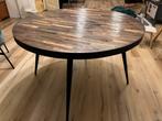 Nette ronde eettafel 120cm, Huis en Inrichting, Tafels | Eettafels, Ophalen, 100 tot 150 cm, Rond, Zo goed als nieuw