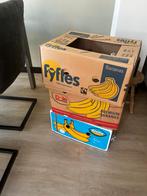 3 bananendozen, Doe-het-zelf en Verbouw, Kratten en Dozen, Ophalen, Zo goed als nieuw, Doos, Minder dan 35 cm