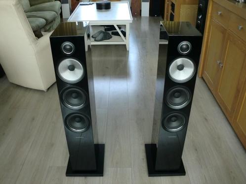 Bowers & Wilkins 704 S2 nieuwstaat set prijs te beluisteren., Audio, Tv en Foto, Luidsprekers, Zo goed als nieuw, Front, Rear of Stereo speakers