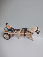 Schleich Sulky set 42040, Ophalen of Verzenden, Zo goed als nieuw, Paard, Beeldje of Figuurtje