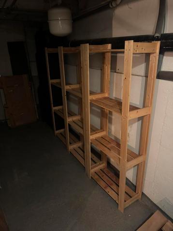 Houten Stellingkasten 3 stuks