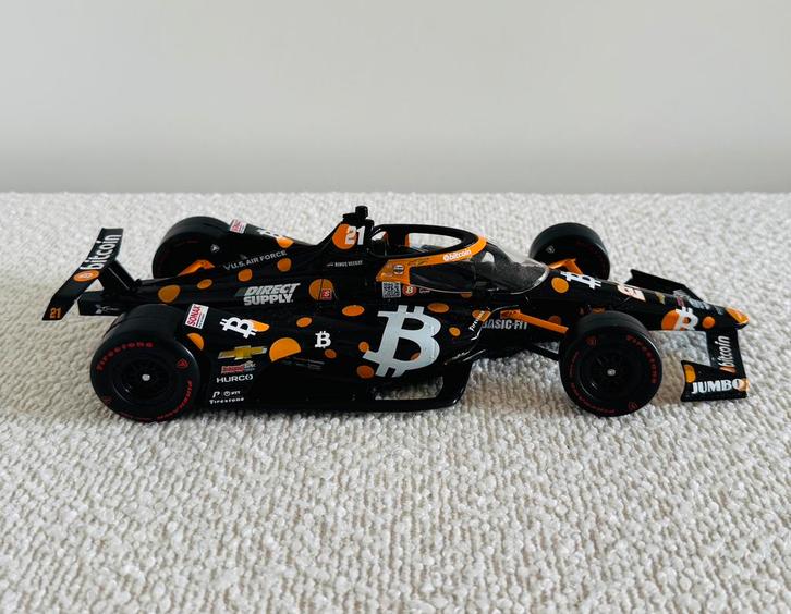 2021 Rinus van Kalmthout (Veekay) 1/18 indy500 schaalmodel, Hobby en Vrije tijd, Modelauto's | 1:18, Nieuw, Overige merken, Ophalen of Verzenden