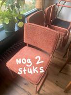 Nieuw! 2 Zuiver Ridge Stoel Terracotta  buizen pp stoel, Ophalen, Overige kleuren, Nieuw, Vier
