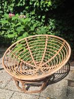 Rotan papasan loungestoel, Tuin en Terras, Ophalen, Zo goed als nieuw, Rotan