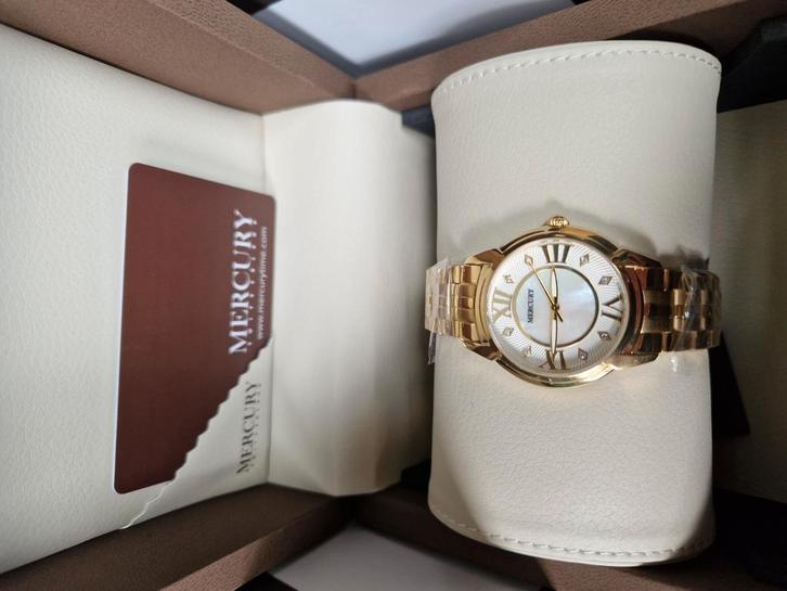 Mercury Swiss watch woman's NIEUW IN DOOS, Sieraden, Tassen en Uiterlijk, Horloges | Dames, Nieuw, Polshorloge, Overige merken