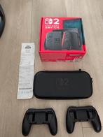 Nintendo Switch 2 met bon garantie en extras, Ophalen, Zo goed als nieuw, Met 2 controllers