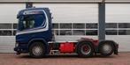 Scania P500 6x2/ FULL AIR/ HYDRAULIC/ LEATHER/ 2.950 WB/ DIF, Automaat, Euro 6, Scania, Blauw
