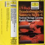 J.S. Bach - Festival Strings brandenburgische konzerte 1,4,6, Gebruikt, Ophalen of Verzenden, 1 bandje, Klassiek
