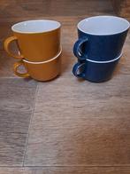 Cappuccinomokken Hema in zeer goede staat, Ophalen of Verzenden, Zo goed als nieuw, Effen, Kop(pen) en/of Schotel(s)