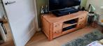 TV-en stereomeubel, Huis en Inrichting, Kasten | Televisiemeubels, Ophalen, Gebruikt, 100 tot 150 cm, Teakhout