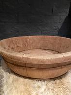 Oude, brocante olijfbak/olijf bak ,hout, Ophalen, Gebruikt