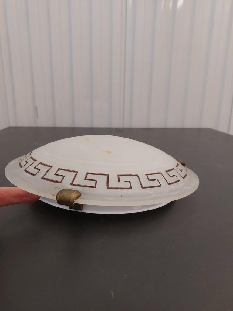 Plafondlamp met Grieks motief, Gebruikt, Minder dan 30 watt, Klassiek, Overige typen