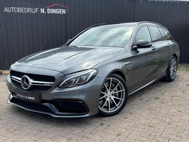 Mercedes-Benz C-klasse Estate AMG 63 C63 57dkm!, Auto's, Mercedes-Benz, Bedrijf, Te koop, C-Klasse, 360° camera, ABS, Achteruitrijcamera
