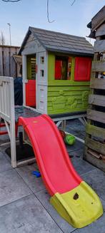 Smoby Paalwoning Met Glijbaan, Ophalen, Gebruikt, Glijbaan