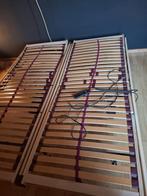 2 elektrische lattenbodems, Ophalen, Verstelbaar, 90 cm, Eenpersoons