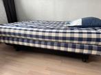 Hastens, Huis en Inrichting, Ophalen, Gebruikt, Blauw, 210 cm