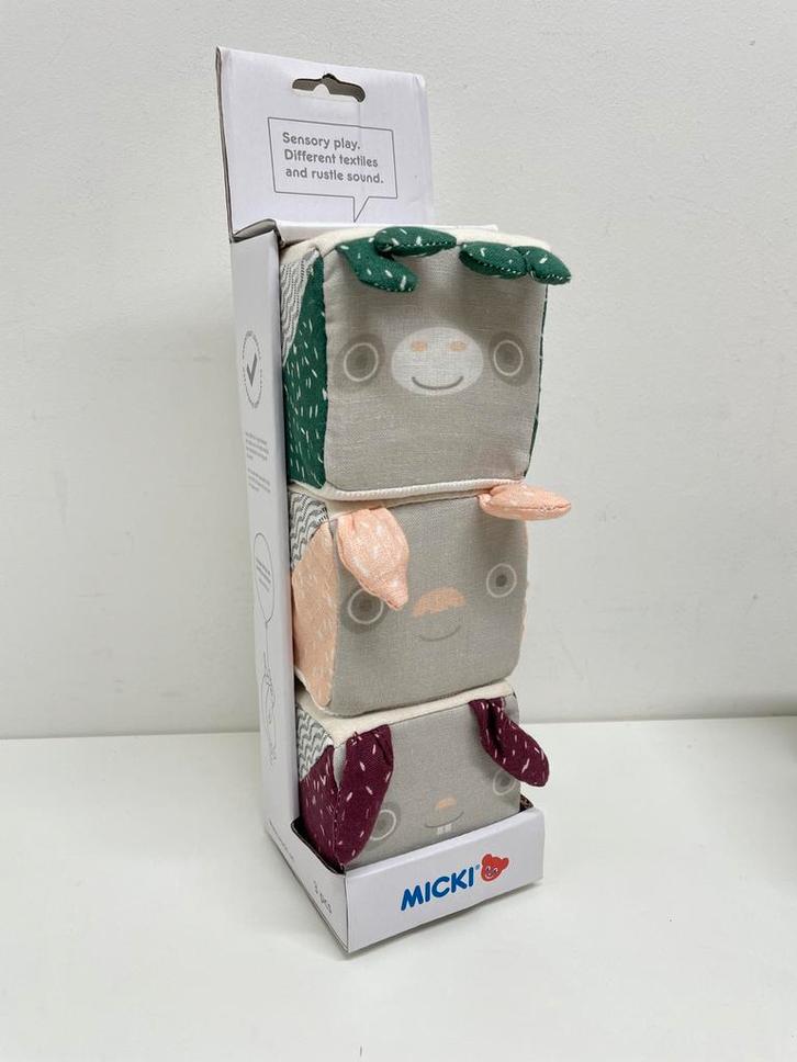 Zachte blokken, Kinderen en Baby's, Speelgoed | Babyspeelgoed, Nieuw, Overige typen, Ophalen of Verzenden