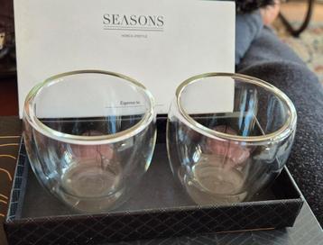 SEASONS Espresso set Dubbelwandig  beschikbaar voor biedingen