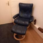 Stressless Lederen Relaxstoel met Voetenbank, Huis en Inrichting, Ophalen
