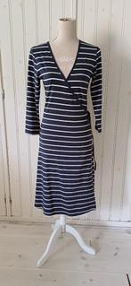 Leuk d.blauw/wit streep jurkje, Steppin Out     maat L, Kleding | Dames, Steppin Out, Maat 42/44 (L), Zo goed als nieuw, Verzenden
