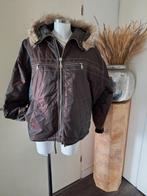 Eddy's Jacket bruin XL 40 42 44, Kleding | Dames, Ophalen of Verzenden, Zo goed als nieuw, Maat 42/44 (L), Bruin