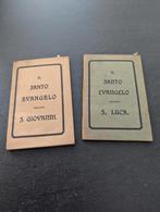 Oude Evangelie Boekjes - Johannes & Lucas, Boeken, Ophalen of Verzenden, Gelezen, Diverse, Christendom | Protestants