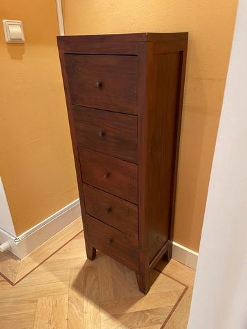 Antieke Houten Ladenkast beschikbaar voor biedingen