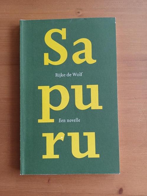 Sapuru - een novelle, Boeken, Romans, Gelezen, Nederland, Ophalen of Verzenden