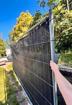 Bouwhek incl 1 voet en winddoek, Ophalen, Gebruikt, IJzer, Overige typen