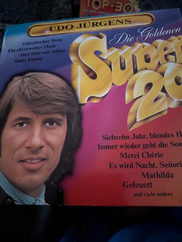Udo Jürgens - Die Goldenen Super 20 LP beschikbaar voor biedingen