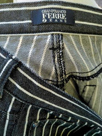 DESIGN Jeans👖 GRANFRANCO FERRÉ 👖 Denim GESTREEPT 40/42  beschikbaar voor biedingen
