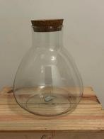Glazen stolp met kurkafsluiting., Huis en Inrichting, Woonaccessoires | Stolpen, Ophalen, Zo goed als nieuw