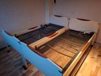 2 Auping Auronde Elektrisch Verstelbare Bedden 90x200, Huis en Inrichting, Slaapkamer | Bedden, Ophalen, Tweepersoons, 180 cm