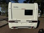 Hobby De Luxe 460 SFF, Queensbed!, Caravans en Kamperen, Hobby, Bedrijf, Treinzit, Tot en met 3