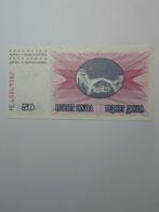 Bosnië 50 dinara 1992 unc, Ophalen of Verzenden, Overige landen