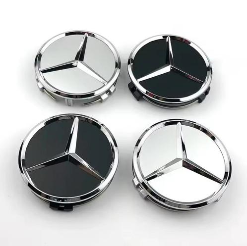 Mercedes Naafdoppen Center Caps, Auto diversen, Wieldoppen, Nieuw, Ophalen of Verzenden