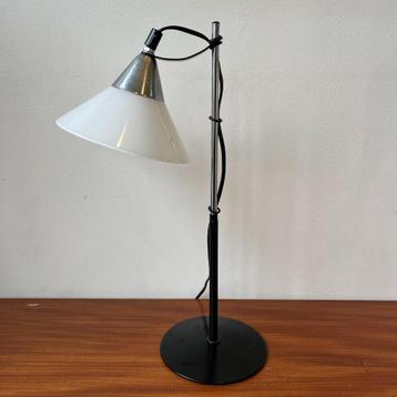 OPRUIMING Jaren 70 80 verstelbare design lamp chroom glas beschikbaar voor biedingen