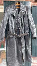 Leren antieke motor/solex jas., Ophalen, Gedragen