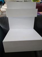 Malm nachtkastje om links aan bed te bevestigen (Ikea), Ophalen, Gebruikt, 55 tot 70 cm, 45 tot 65 cm