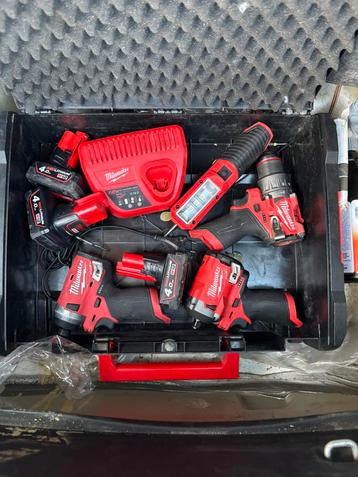 Milwaukee Fuel M12 Set beschikbaar voor biedingen