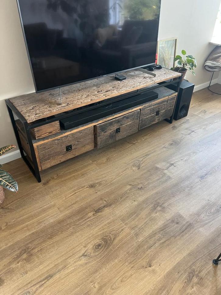 TV-meubel van 'Old Wood India' | 160 cm breed, Huis en Inrichting, Kasten | Televisiemeubels, Nieuw, Minder dan 100 cm, 150 tot 200 cm