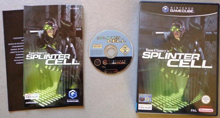 Splinter Cell voor de Nintendo GameCube Compleet, Spelcomputers en Games, Games | Nintendo GameCube, Zo goed als nieuw, Ophalen of Verzenden