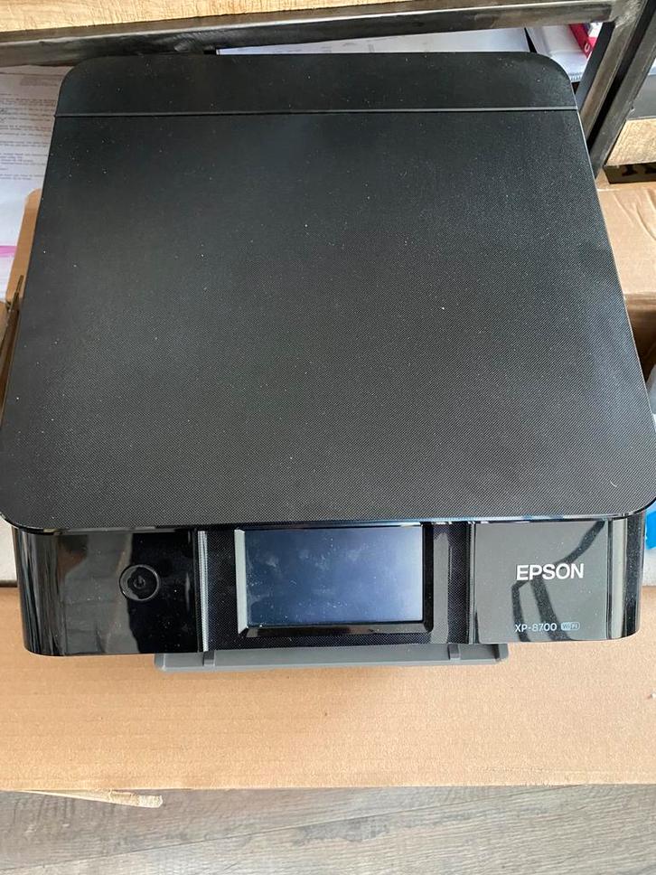 Inktjet fotoprinter Epson XP8700, Computers en Software, Printers, Gebruikt, Fotoprinter, Inkjetprinter, Kleur printen, Kopieren