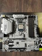 Moedebord+CPU upgrade kit Intel I5 9600K,MSI Mortar Titaniun, LGA 1151, DDR4, Ophalen of Verzenden, Zo goed als nieuw